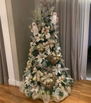 Árvore de Natal Decorada 360º Laços Noel Clean - 2 Metros